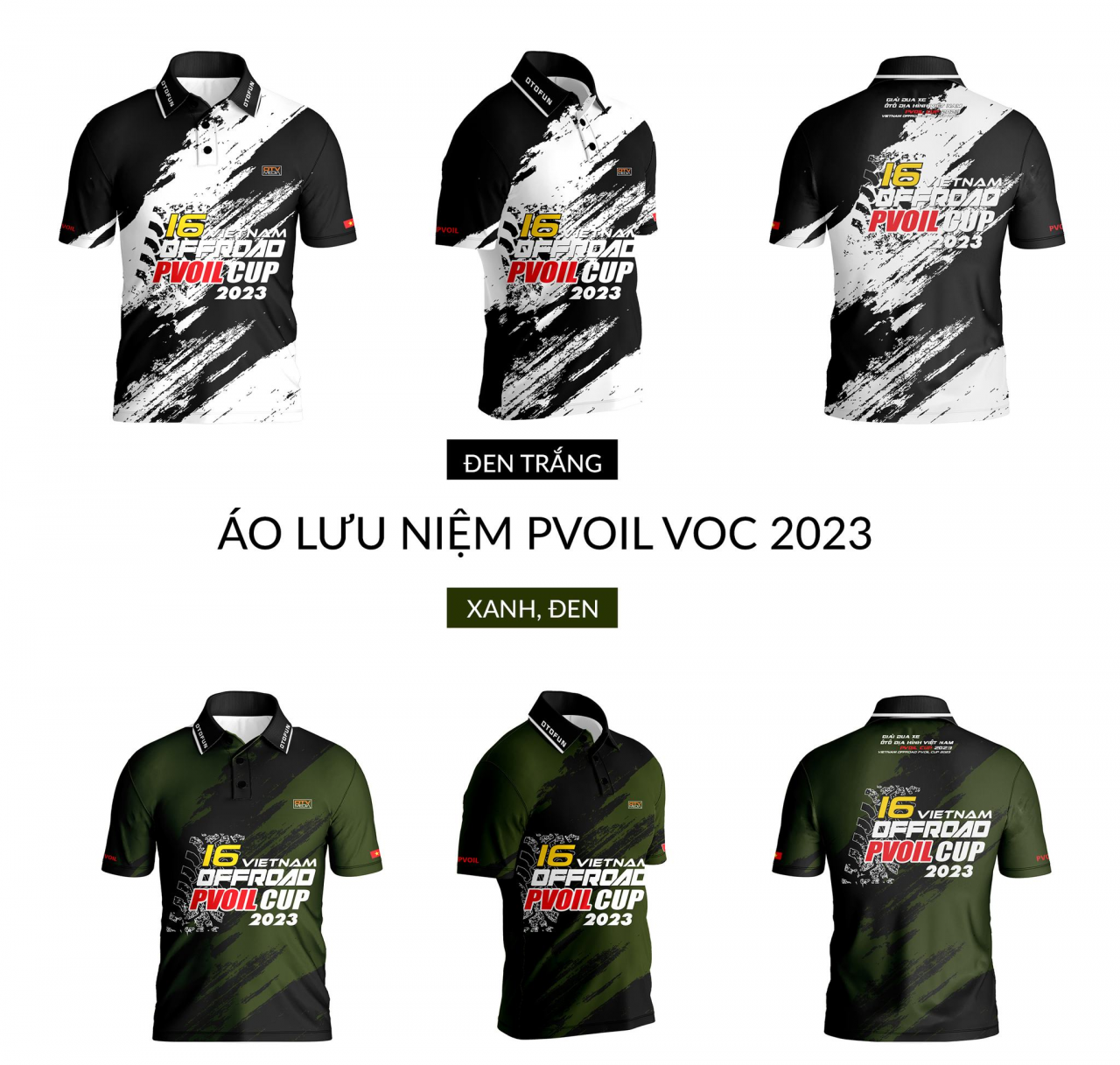 [PVOIL VOC 2023] - Đăng ký mua mũ và áo lưu niệm giải đấu