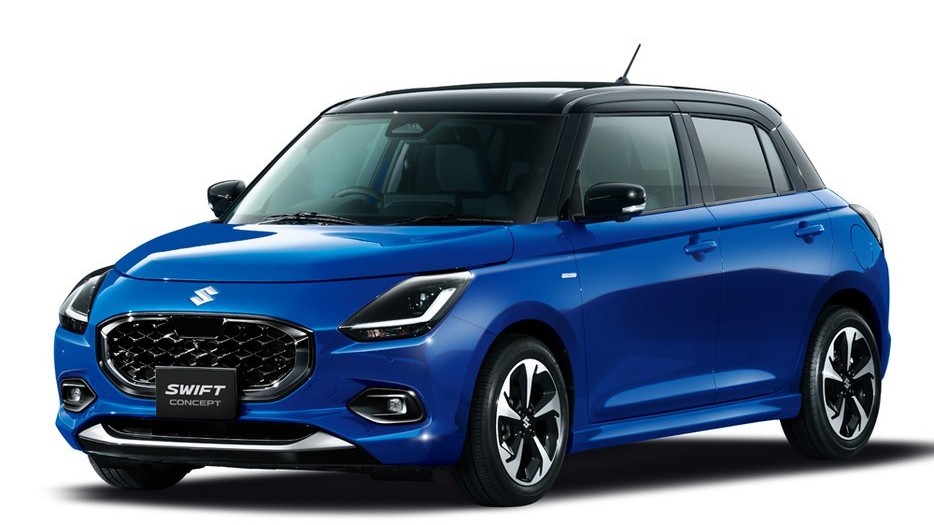 Suzuki Swift 2024 sắp ra mắt vẫn trang bị đầu đĩa CD/DVD
