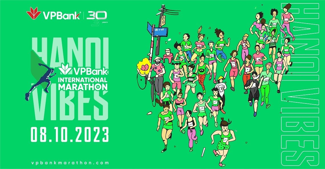 Racekit “thịnh vượng” của giải chạy VPBank Hanoi International Marathon 2023 có gì?