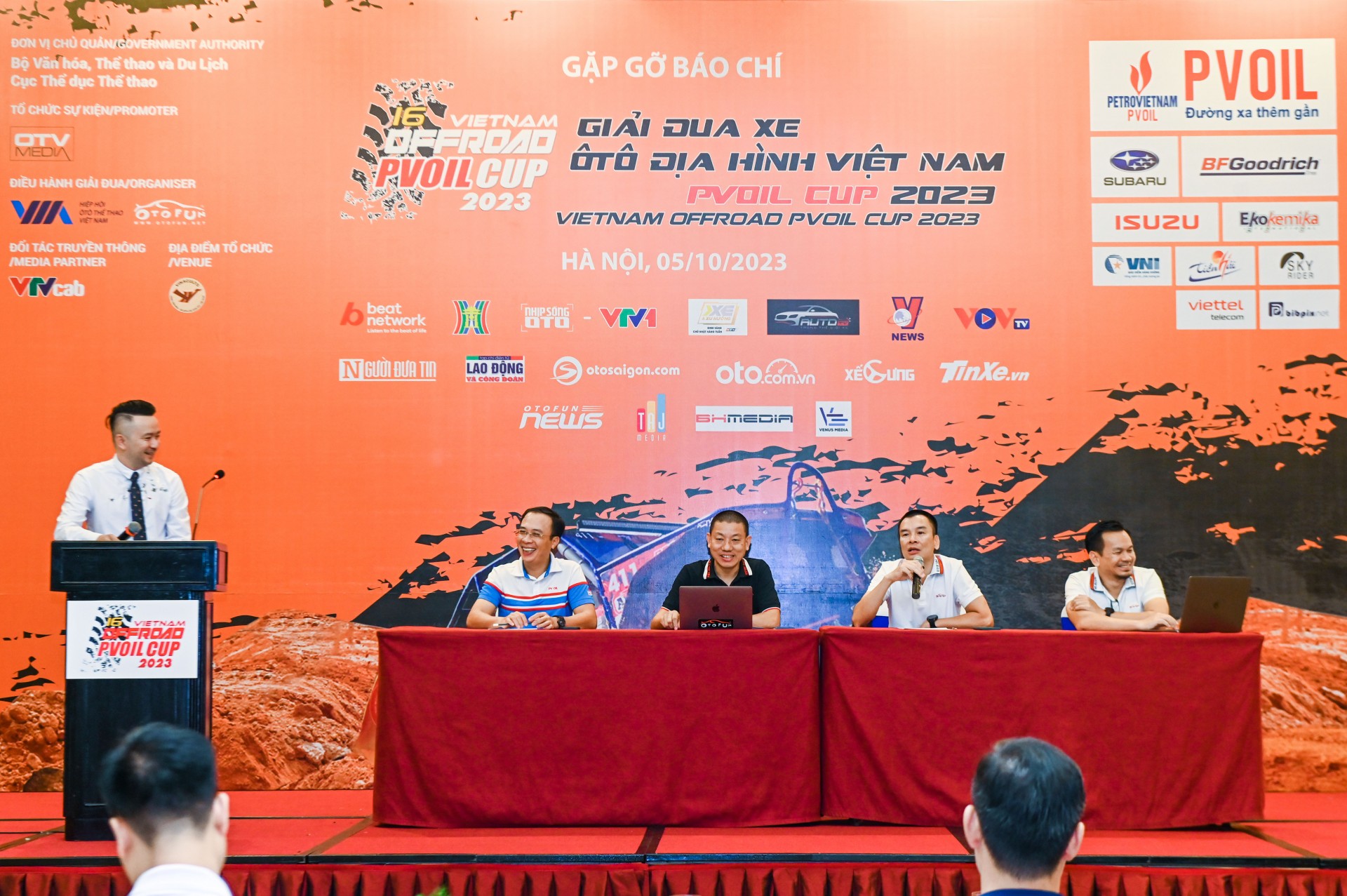 [PVOIL VOC 2023] Giải đua ô tô địa hình Việt Nam PVOIL Cup 2023 sẽ diễn ra vào ngày 27-29/10