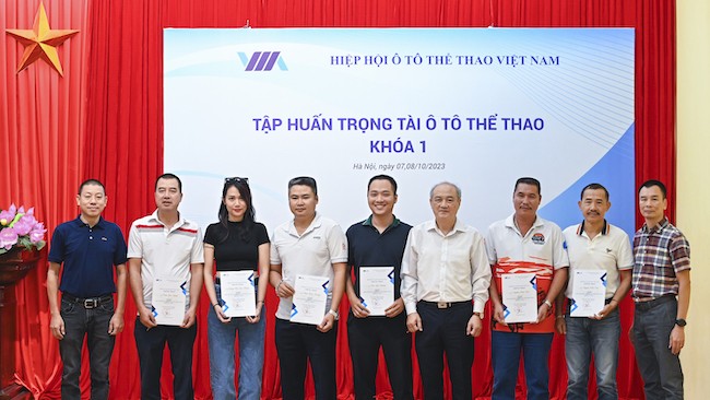 VMA tổ chức thành công khoá tập huấn trọng tài ô tô thể thao đầu tiên tại Việt Nam