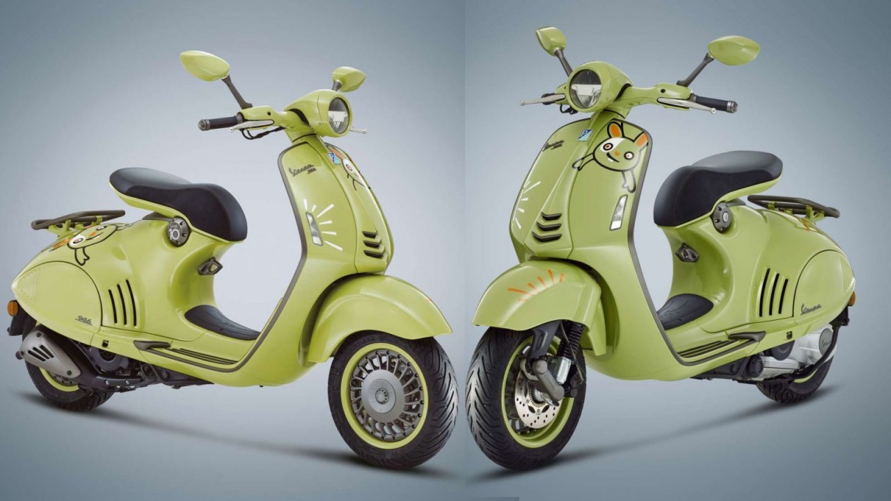 Vespa 946 phiên bản Thỏ châu Á đầu tiên tại Việt Nam đã có chủ