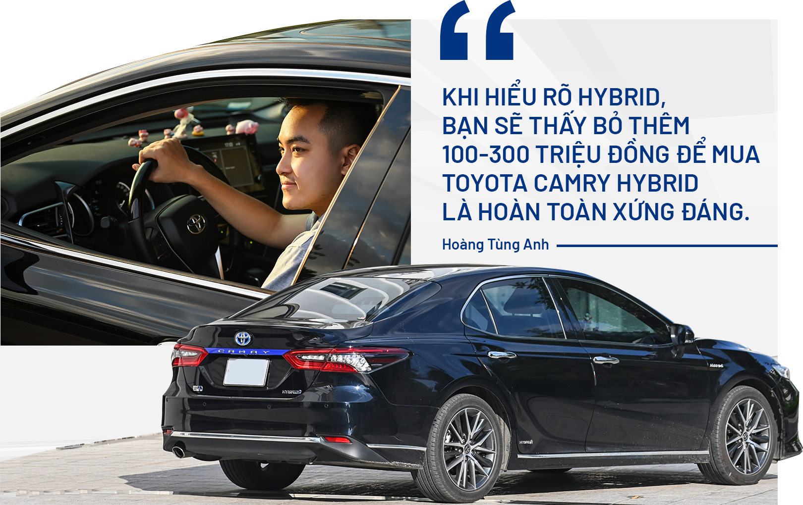 9X chi số tiền khủng sở hữu Toyota Camry Hybrid, lý giải nguyên nhân phía sau?