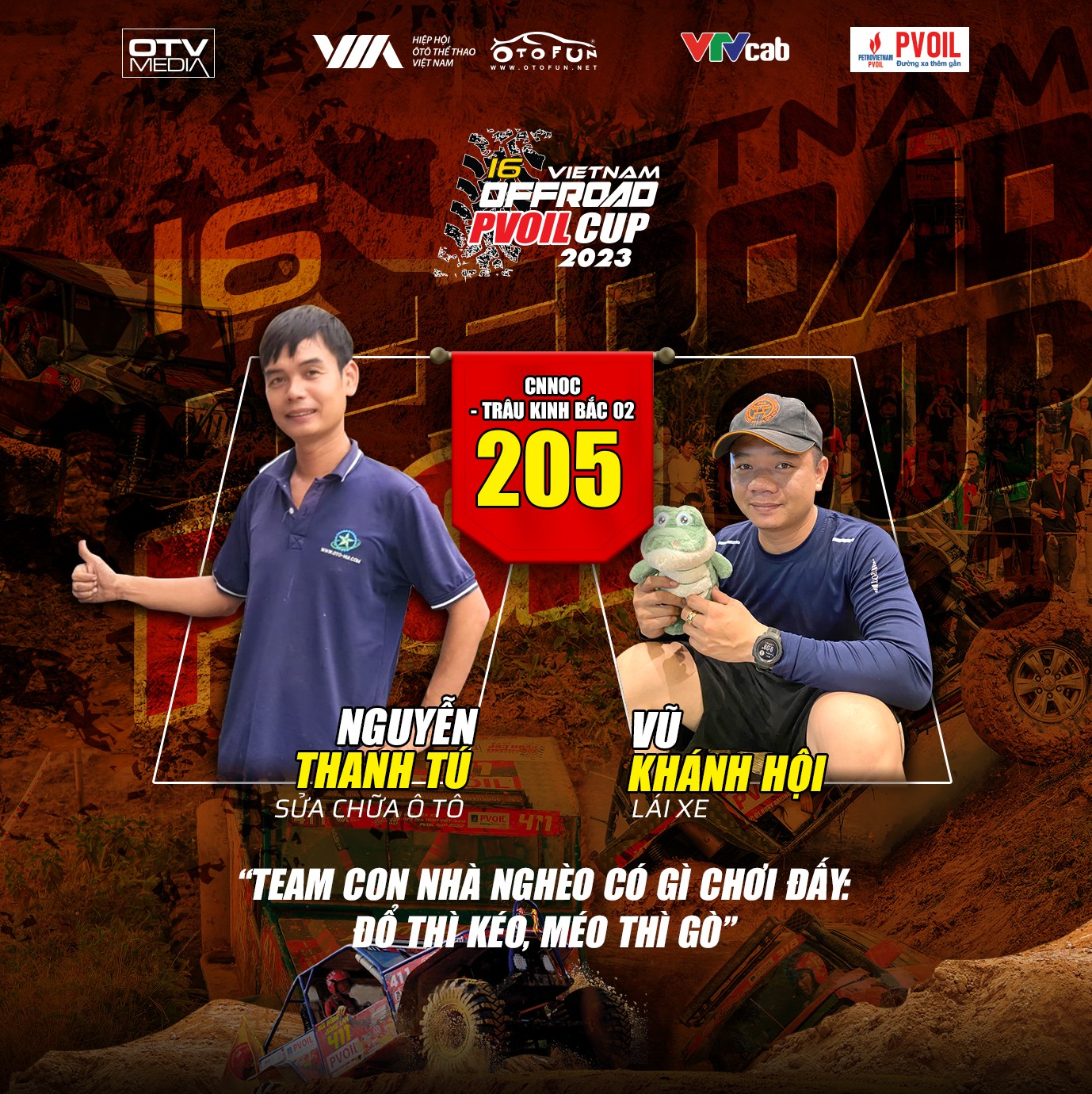[PVOIL VOC 2023] Đội 205: Con nhà nghèo có gì chơi đấy, đổ thì kéo, méo thì gò