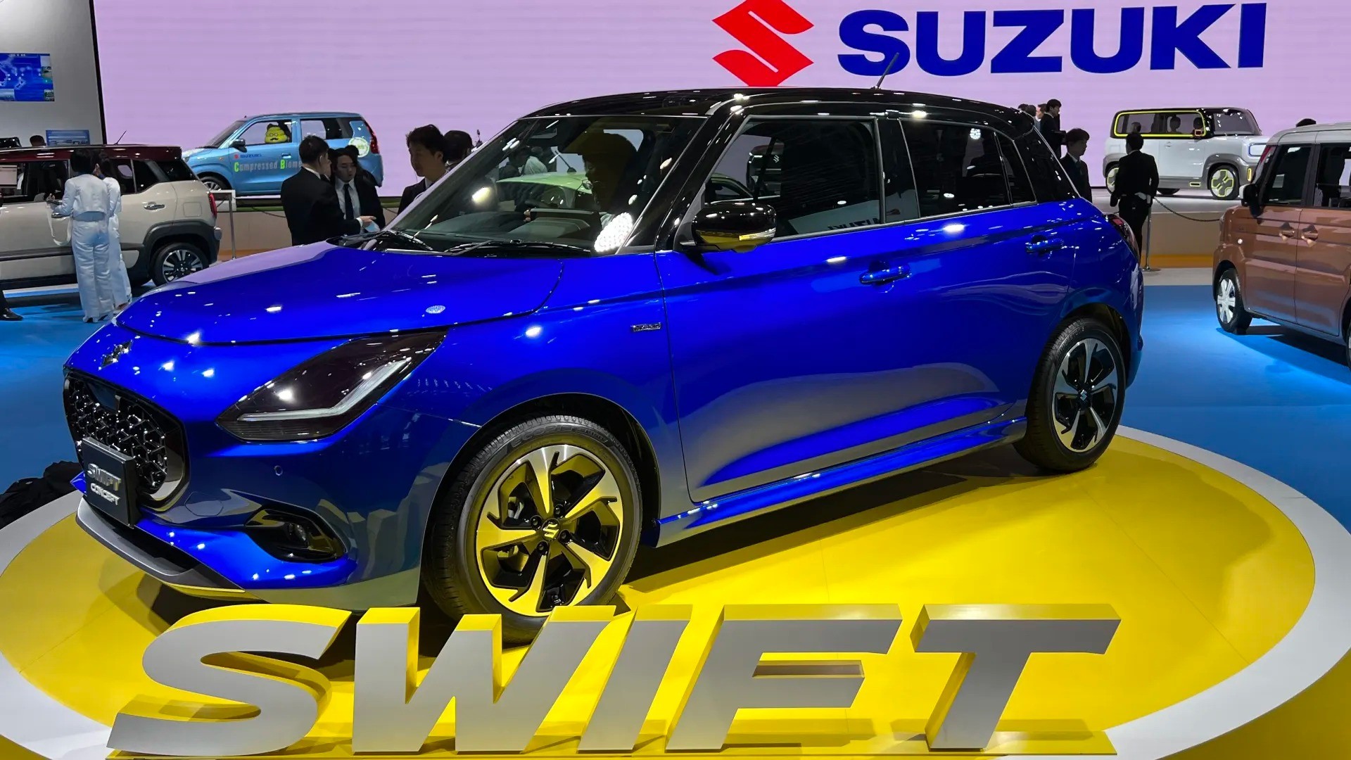 Suzuki Swift 2024 được trang bị động cơ hybrid nhẹ