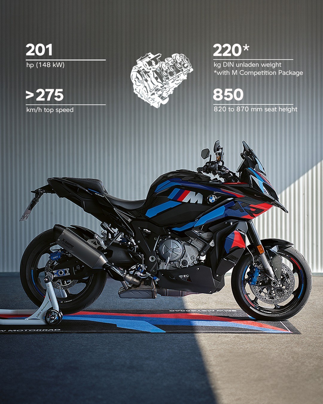 BMW trình làng mô tô hiệu năng cao M 1000 XR