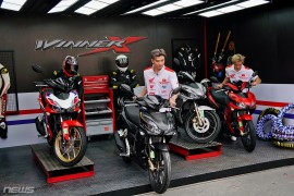 Honda ra mắt Winner 2024, có thêm bộ ly hợp chống trượt hai chiều