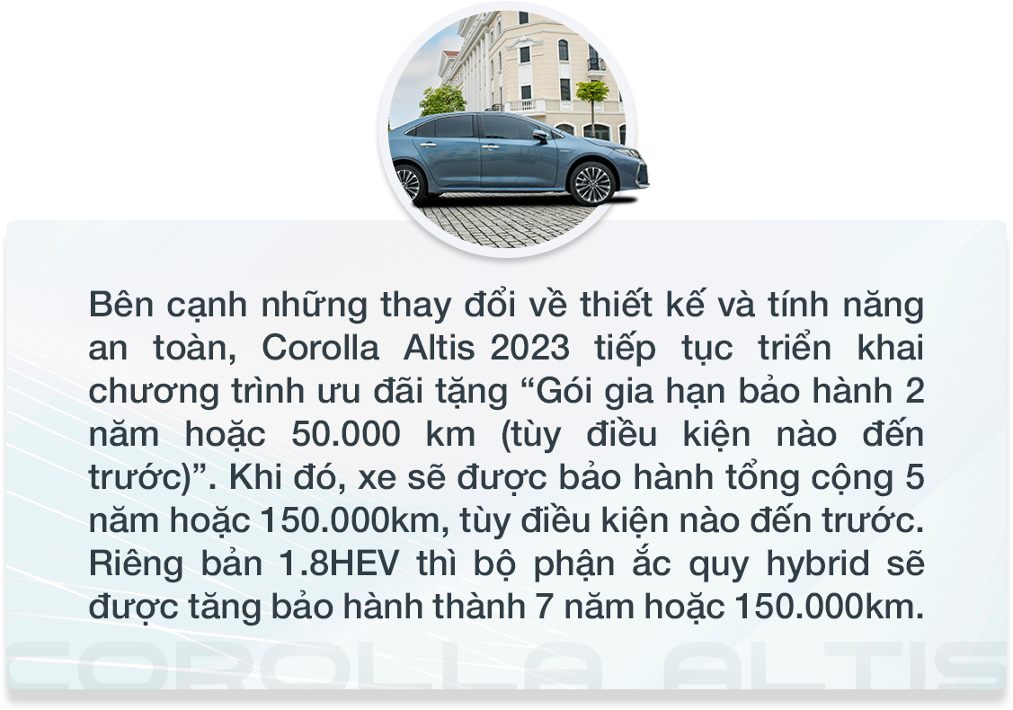 Corolla Altis: Người bạn tin tưởng trong hành trình lập nghiệp