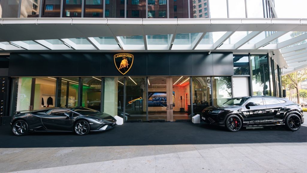 Showroom Lamborghini chính thức khai trương tại TP HCM
