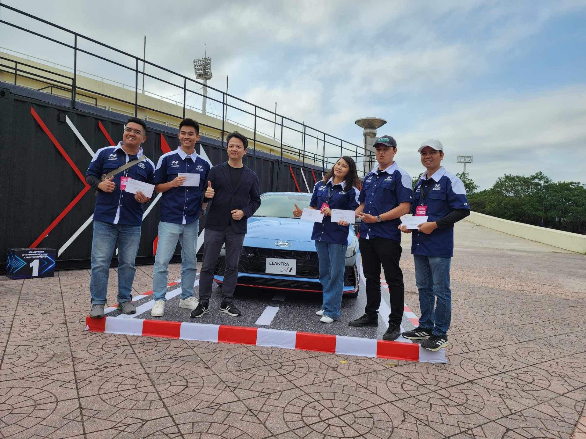 Hấp dẫn giải đua gymkhana trong sự kiện Hyundai Experience Day 2023