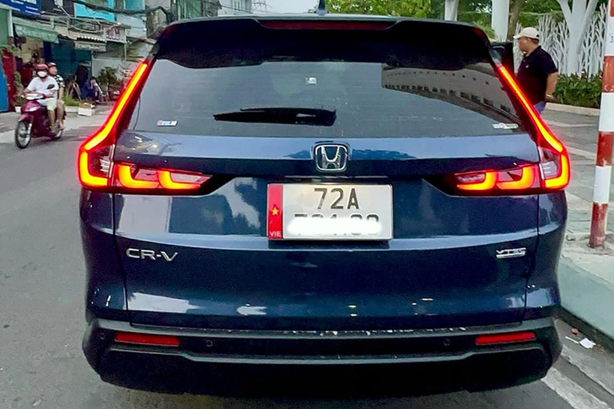 Honda CR-V 2024 chỉ chạy 48 km đã được rao bán trên sàn xe cũ