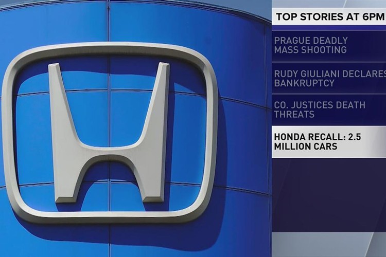 2,6 triệu xe Honda tại Mỹ bị triệu hồi vì lỗi bơm nhiên liệu