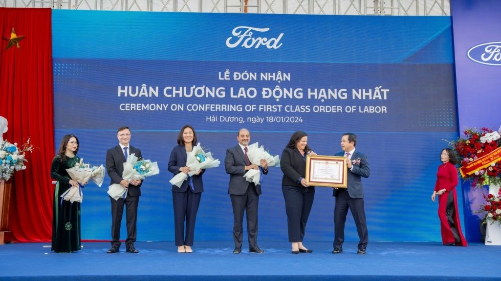 Ford Việt Nam nhận Huân chương Lao động hạng nhất