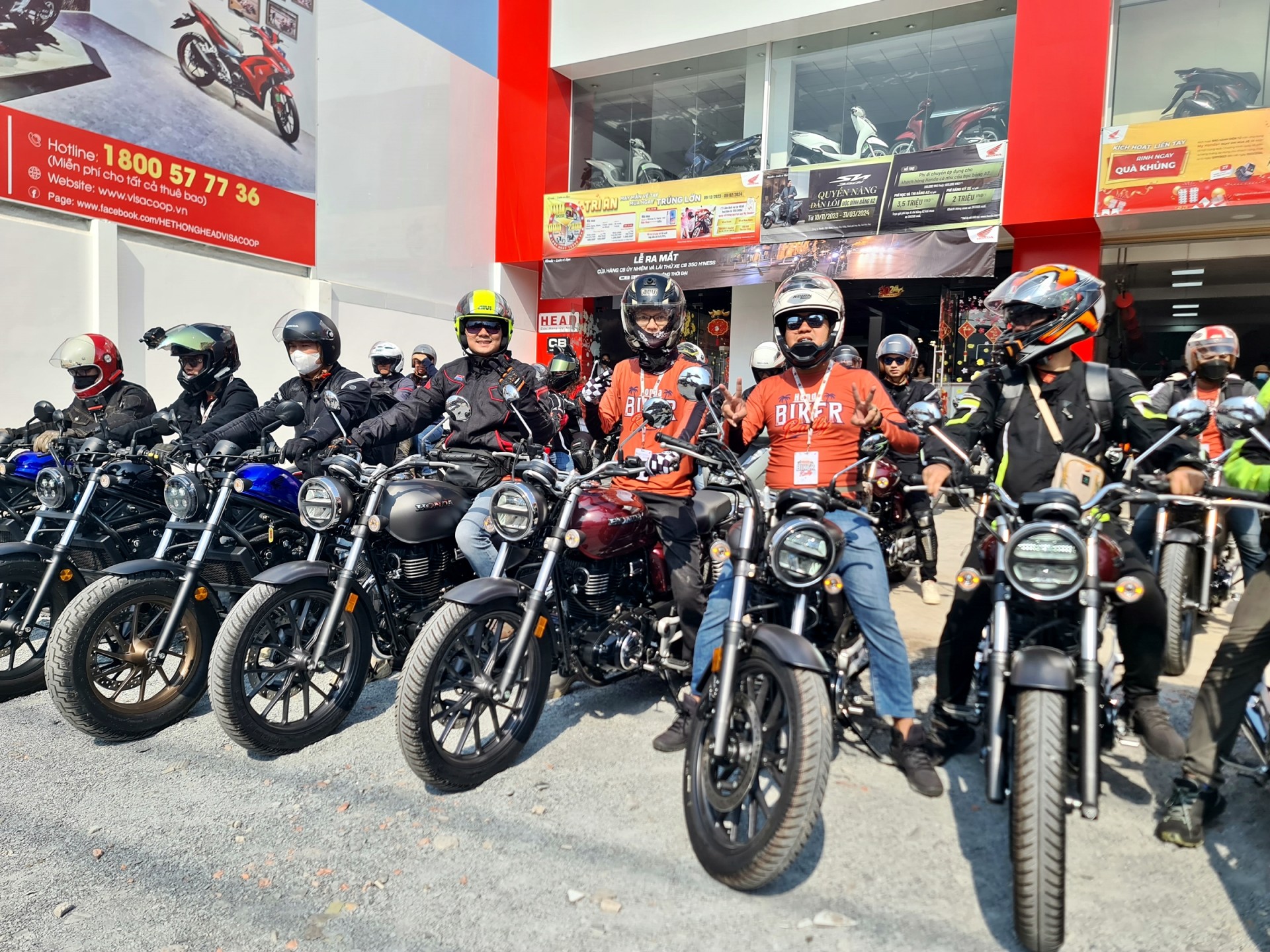 Honda CB350 H’ness ra mắt Biker Sài Gòn