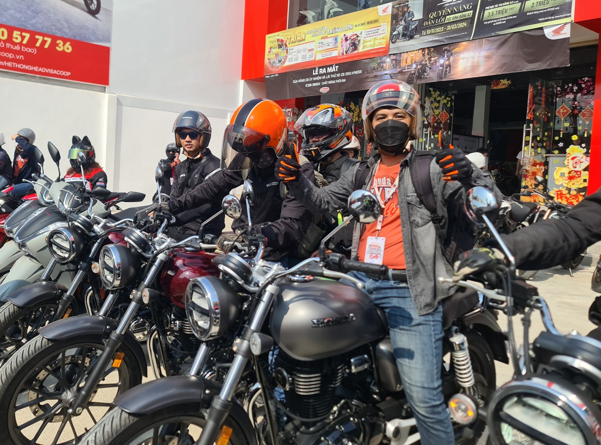 Honda CB350 H’ness ra mắt Biker Sài Gòn