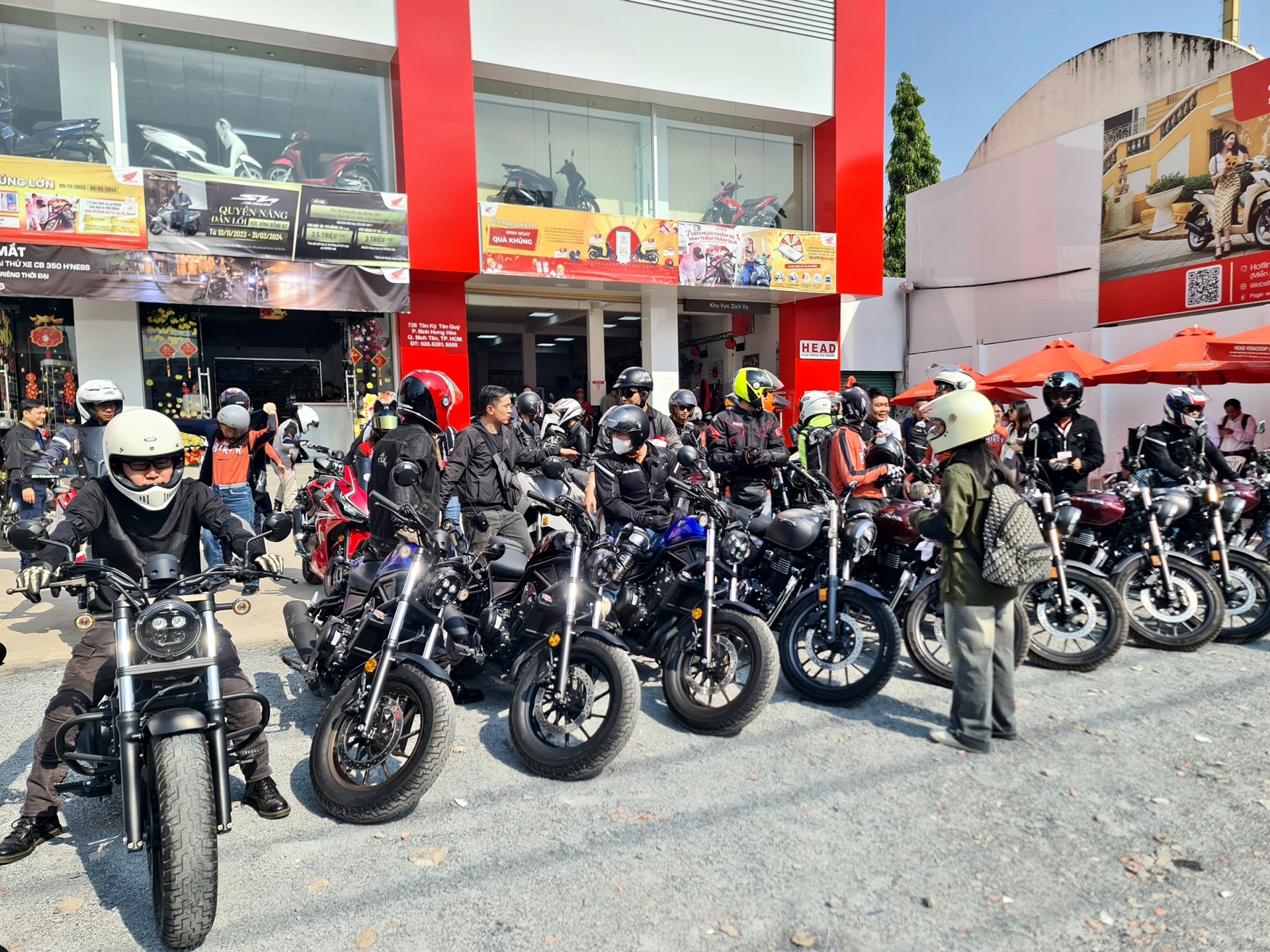 Honda CB350 H’ness ra mắt Biker Sài Gòn