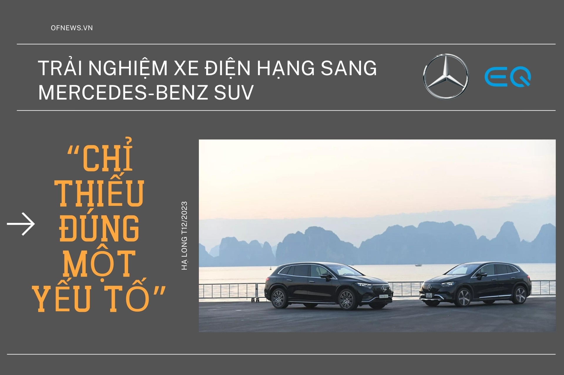 Hành trình trải nghiệm xe điện hạng sang Mercedes-Benz: Chỉ thiếu đúng một yếu tố