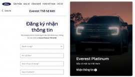 Ford Việt Nam xác nhận sắp ra mắt Everest Platinum