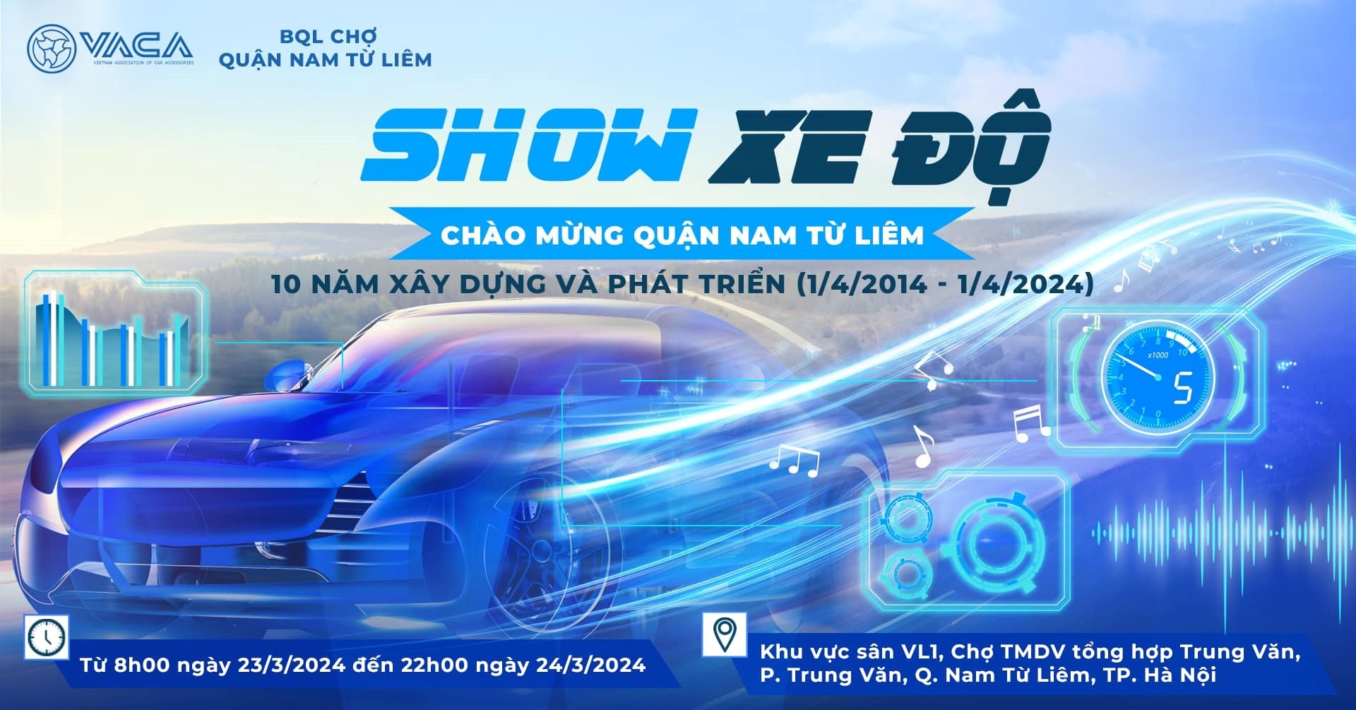 Đi xem Show Xe Độ tại quận Nam Từ Liêm – Hà Nội