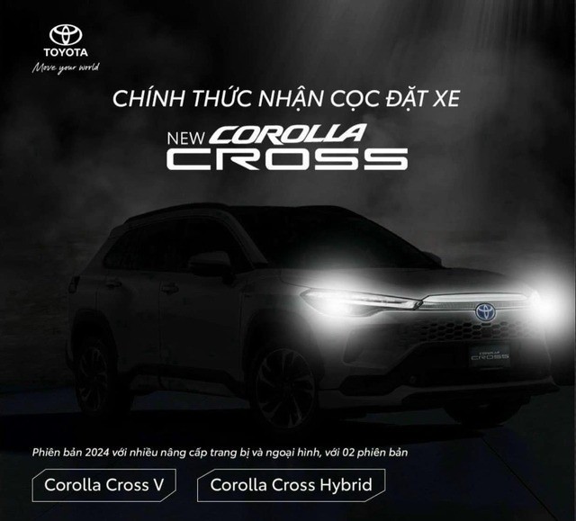 Lộ ảnh hàng trăm xe Toyota Corolla Cross 2024 cập cảng Việt Nam