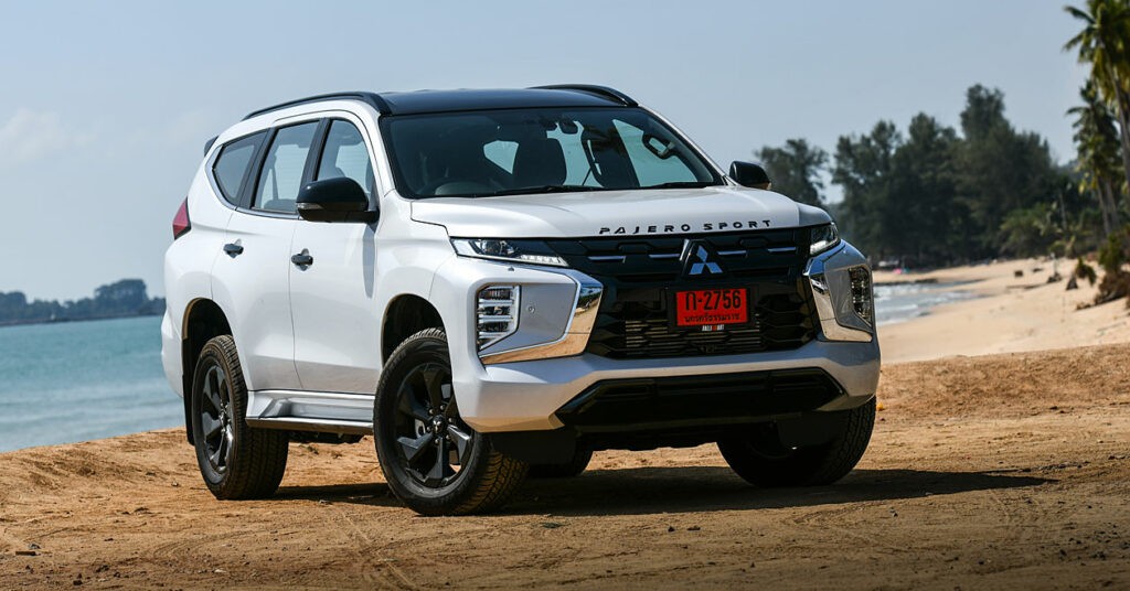 Mitsubishi Pajero Sport 2024  ra mắt tại Thái Lan