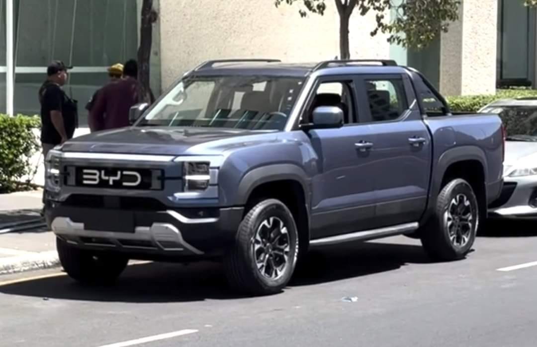 Bắt gặp bán tải BYD Shark 2024, công nghệ hybrid và hệ thống treo như xe SUV