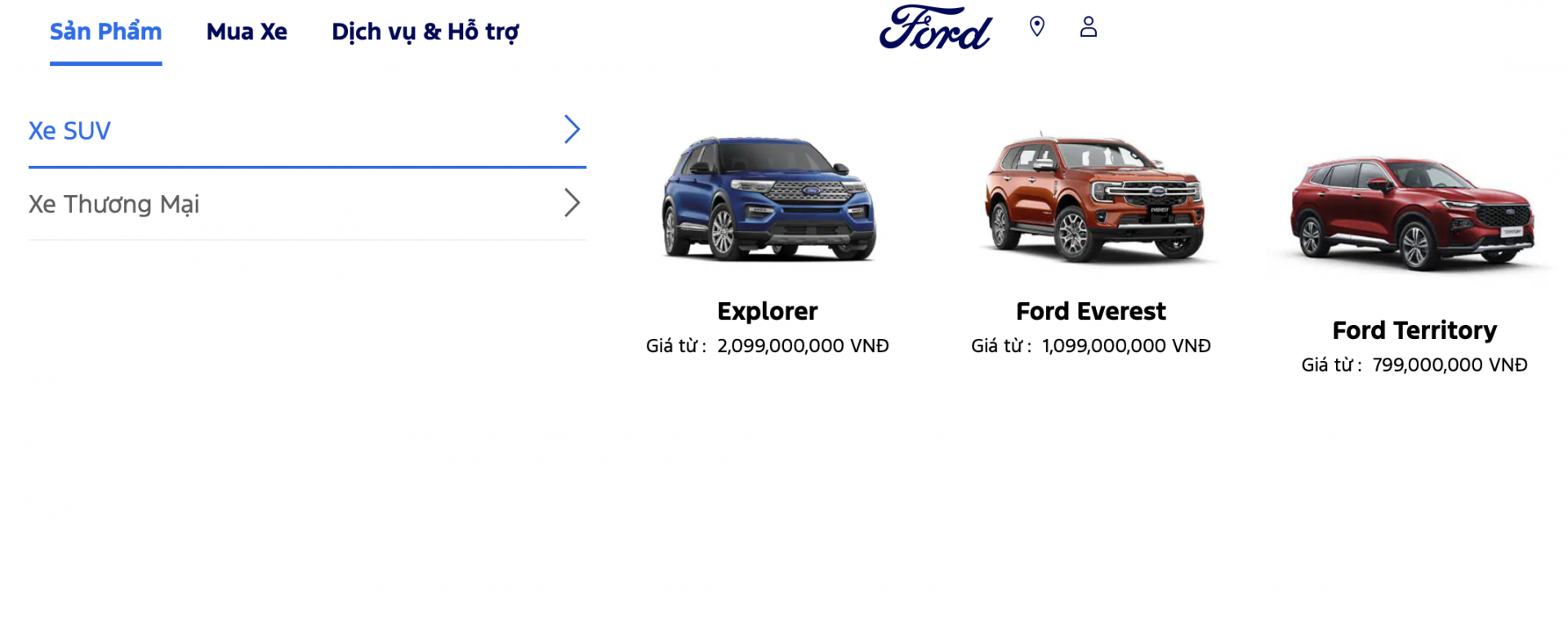 Ford Explorer tăng giá niêm yết 100 triệu đồng, giá lăn bánh tăng lên thành gần 2,4 tỷ đồng