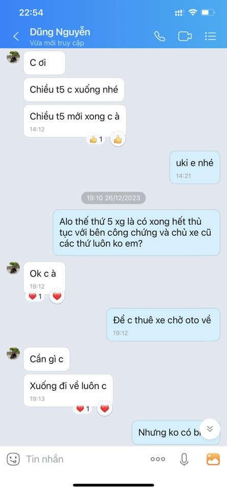 Bị lừa mua xe đã 