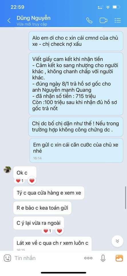 Bị lừa mua xe đã 