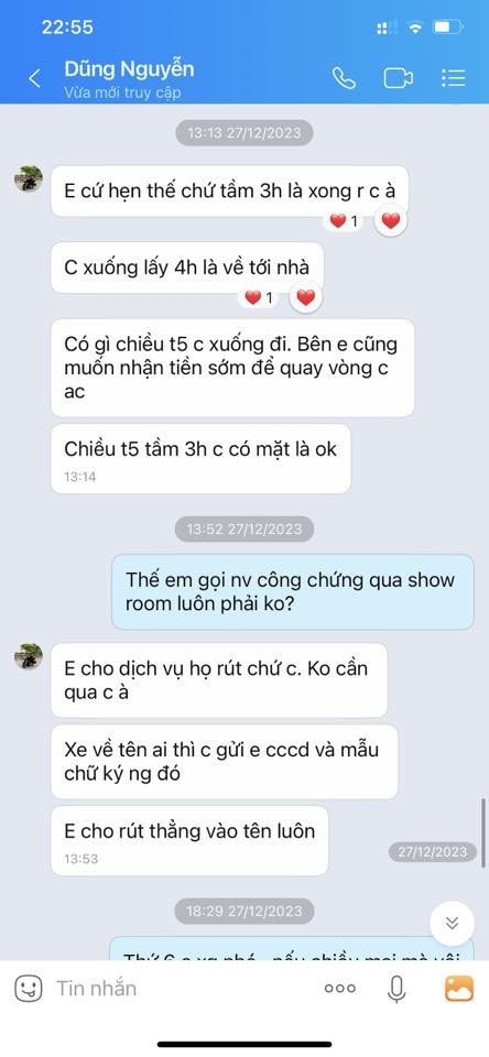 Bị lừa mua xe đã 