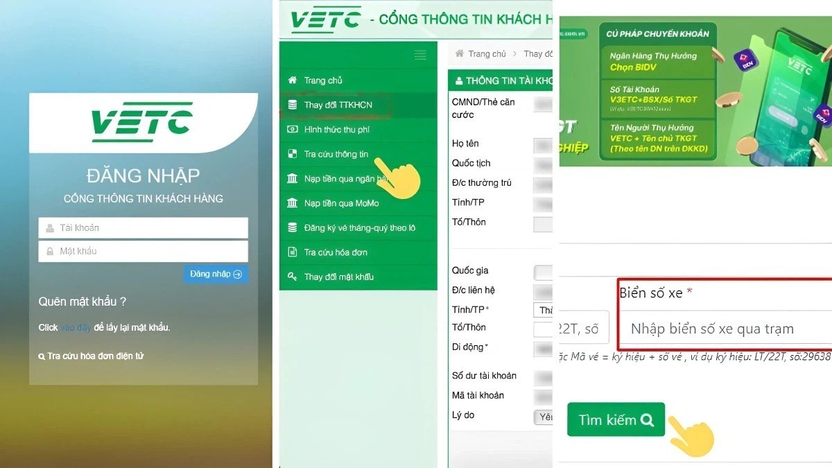 Hướng dẫn chi tiết cách đổi biển số xe cho tài khoản VETC