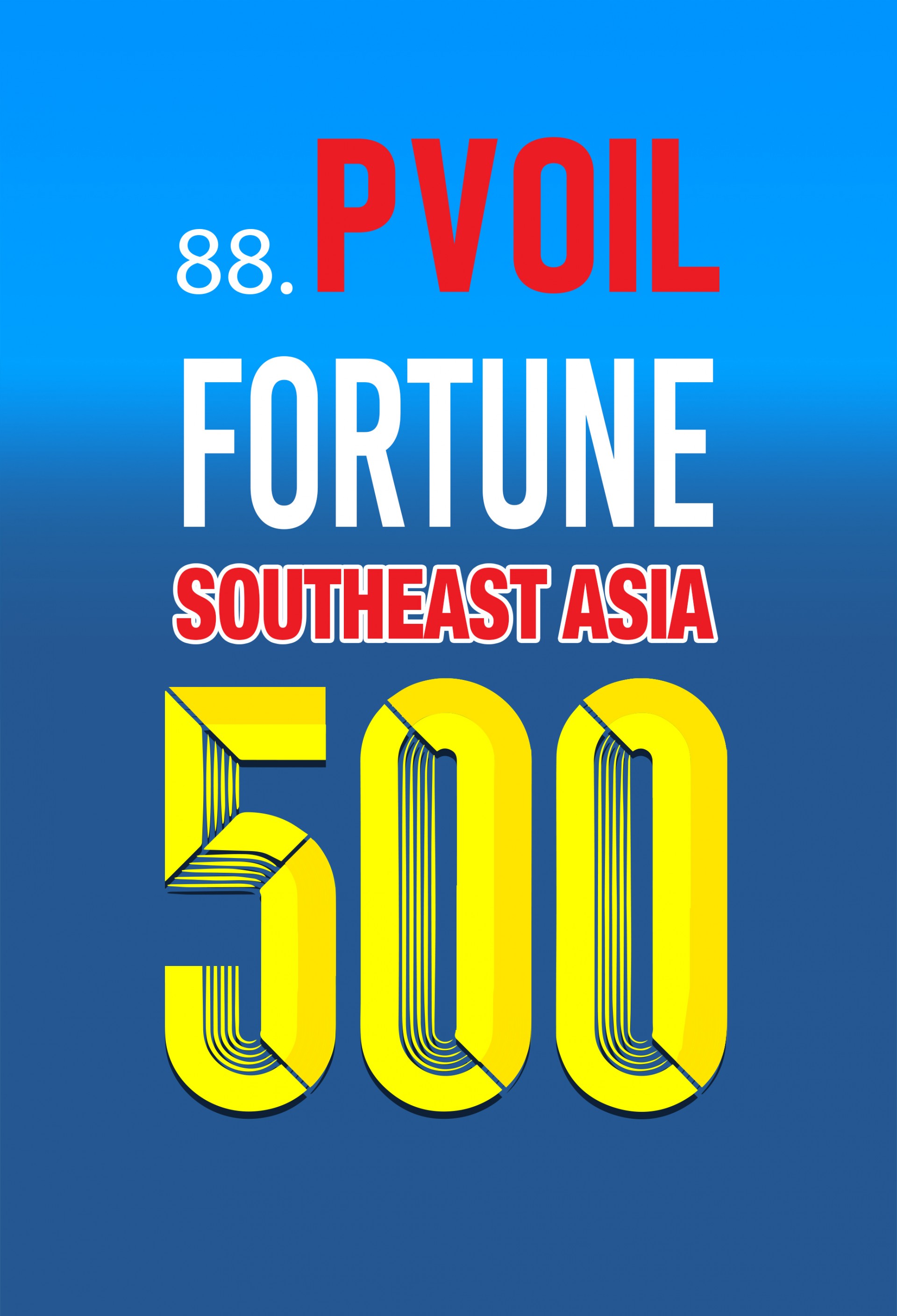 PVOIL vào Bảng xếp hạng 500 công ty lớn nhất Đông Nam Á - Fortune Southeast Asia 500