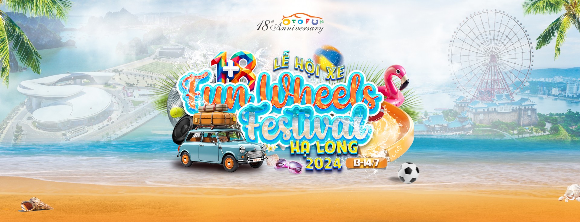 Sắp diễn ra Lễ hội Xe Fun Wheels Festival Hạ Long 2024 với nhiều hoạt động lần đầu tiên