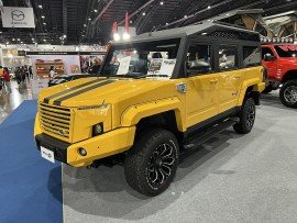 Xem mẫu SUV địa hình Thái Lan "nhái" kiểu dáng Hummer có giá 1 tỷ đồng