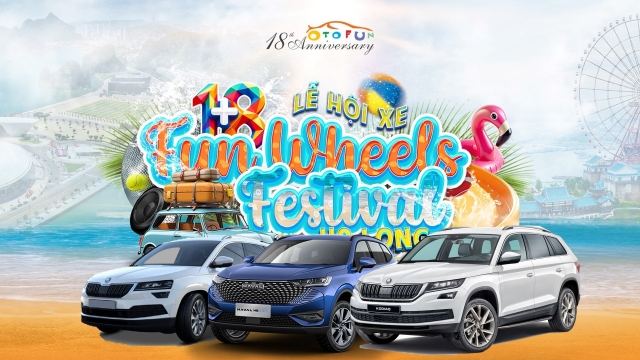 Lái thử xe Skoda Kodiaq, Karoq, Haval H6 tại Lễ hội xe Fun - Wheels Festival Hạ Long 2024