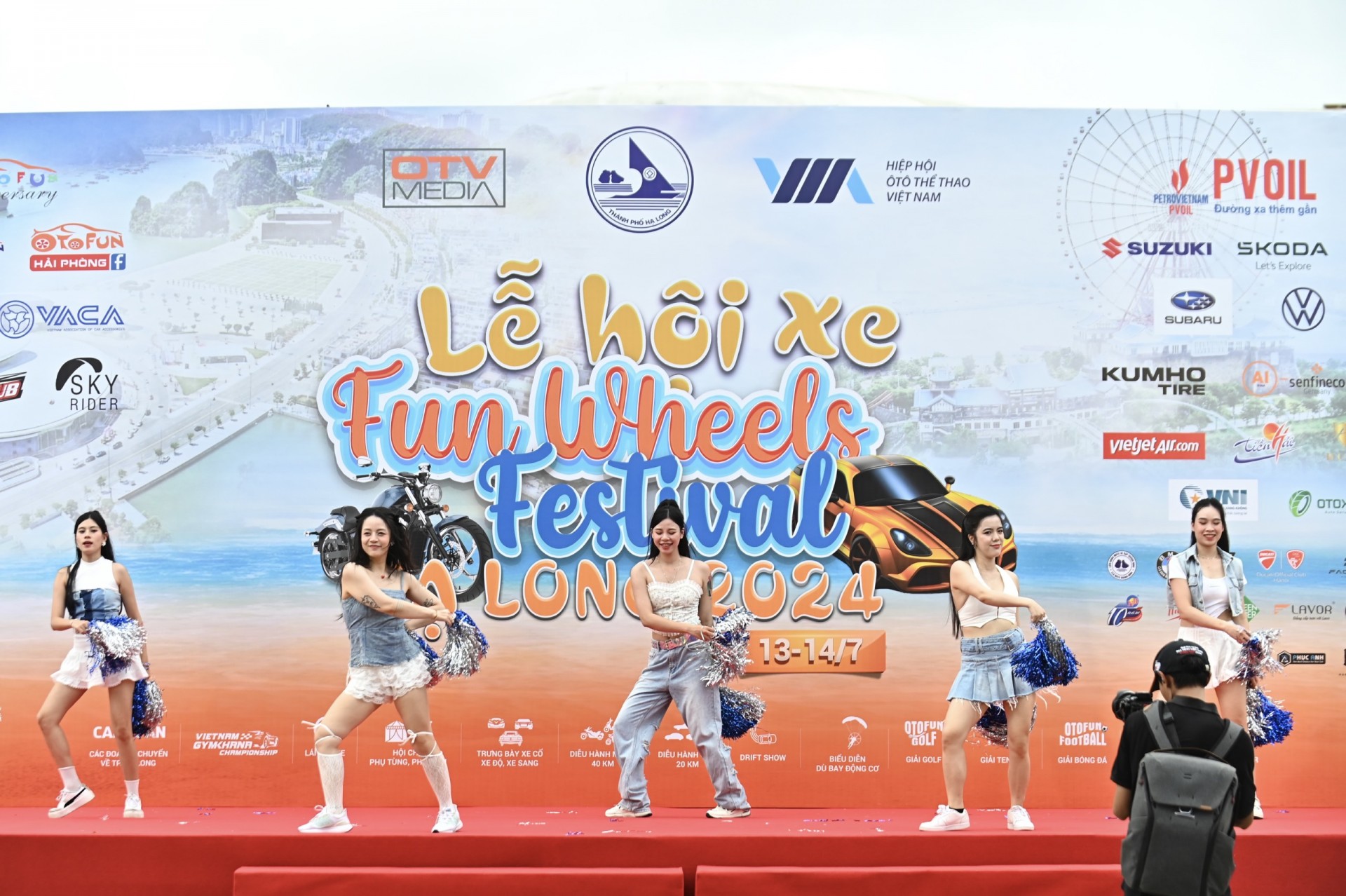 Lễ hội xe - Fun Wheels Festival Hạ Long 2024 chính thức khai mạc