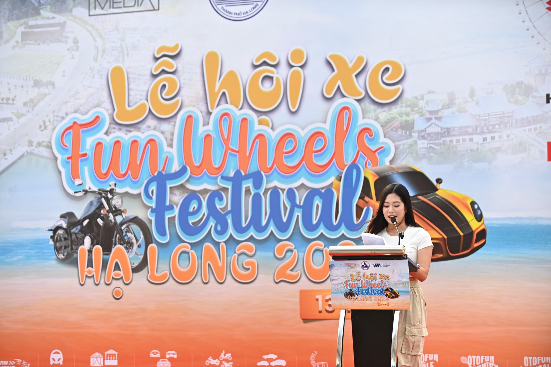 Lễ hội xe - Fun Wheels Festival Hạ Long 2024 chính thức khai mạc