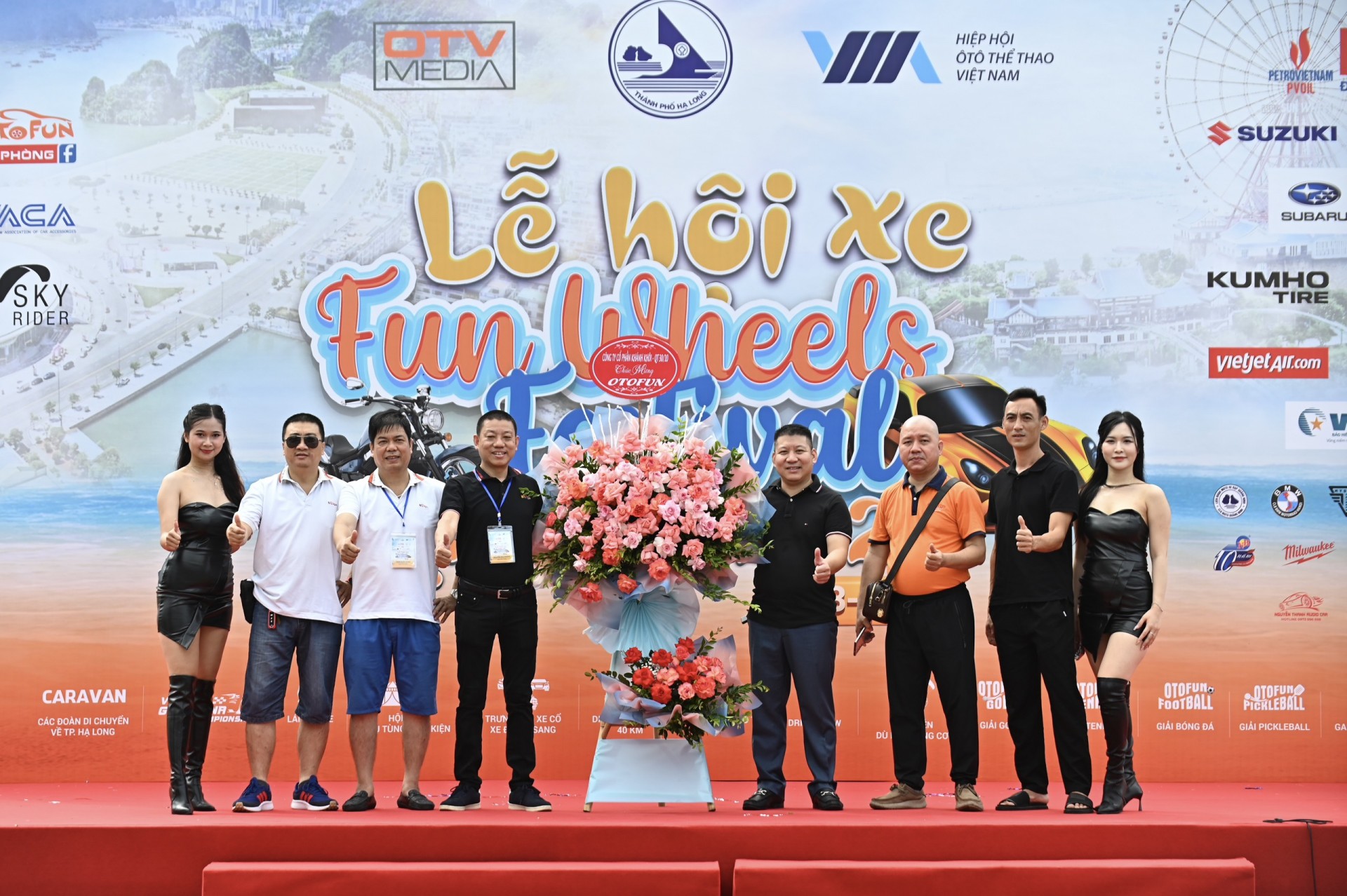 Lễ hội xe - Fun Wheels Festival Hạ Long 2024 chính thức khai mạc