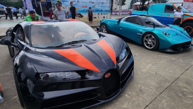 'Siêu xe' Bugatti Chiron và Pagani Huayra xuất hiện tại Lễ hội Xe - Fun Wheels Festival Hạ Long 2024