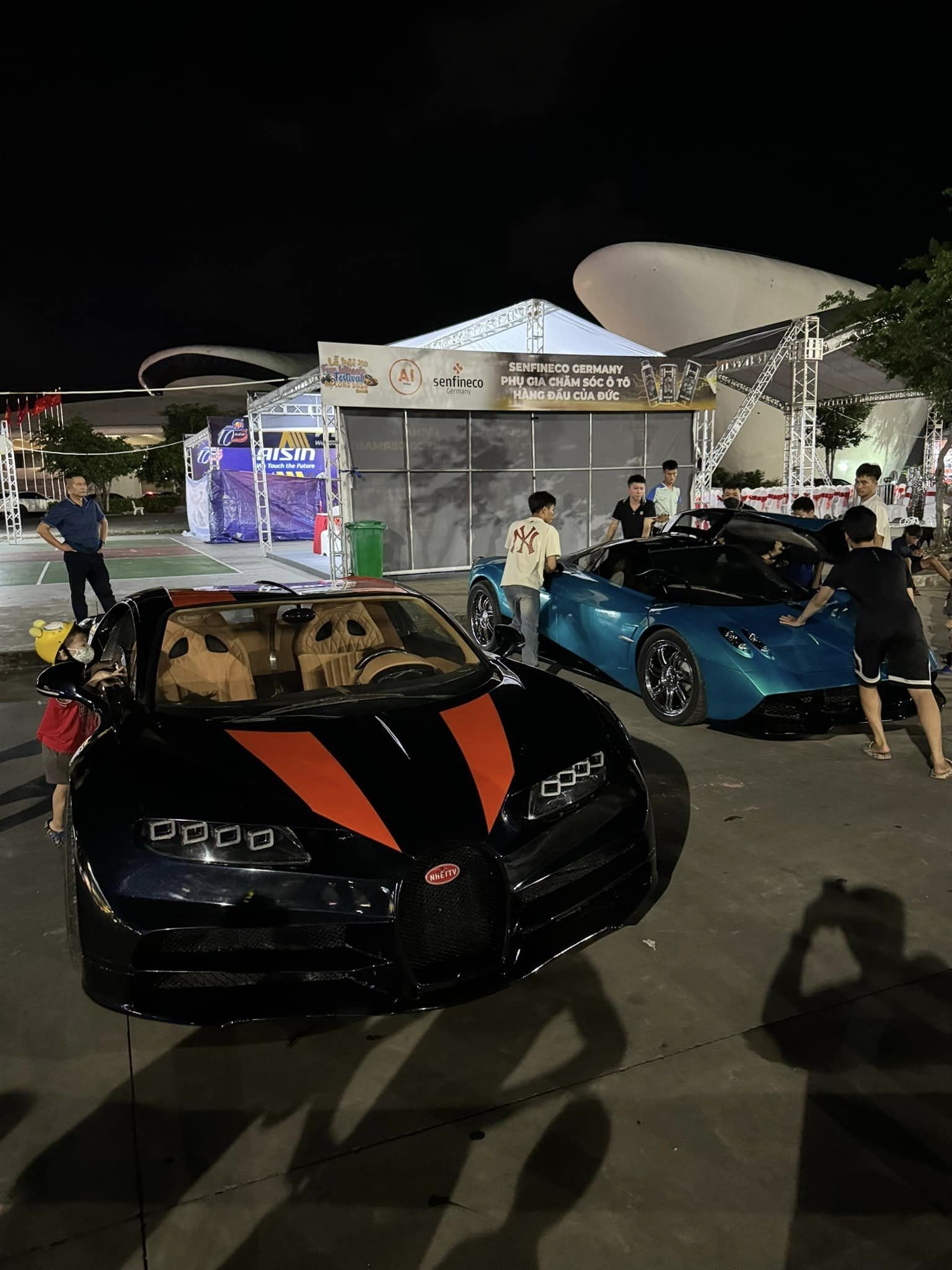 'Siêu xe' Bugatti Chiron và Pagani Huayra xuất hiện tại Lễ hội Xe - Fun Wheels Festival Hạ Long 2024