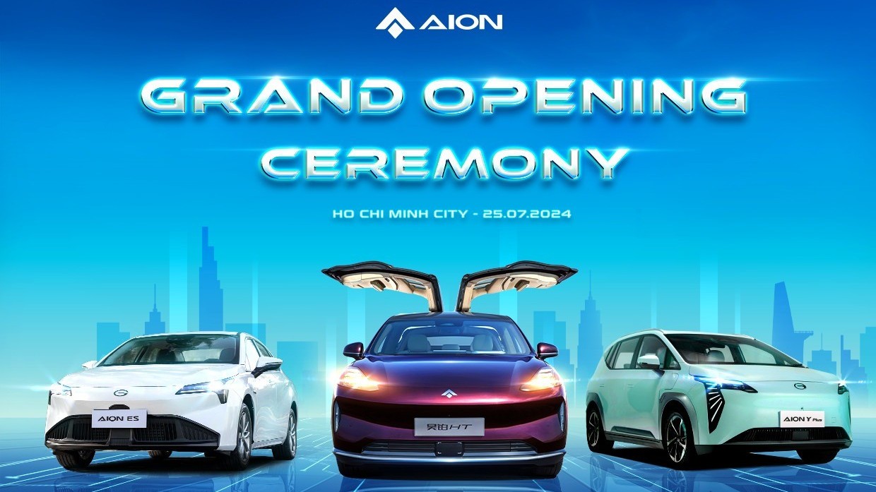 Xe điện GAC Aion ra mắt ngày 25/7