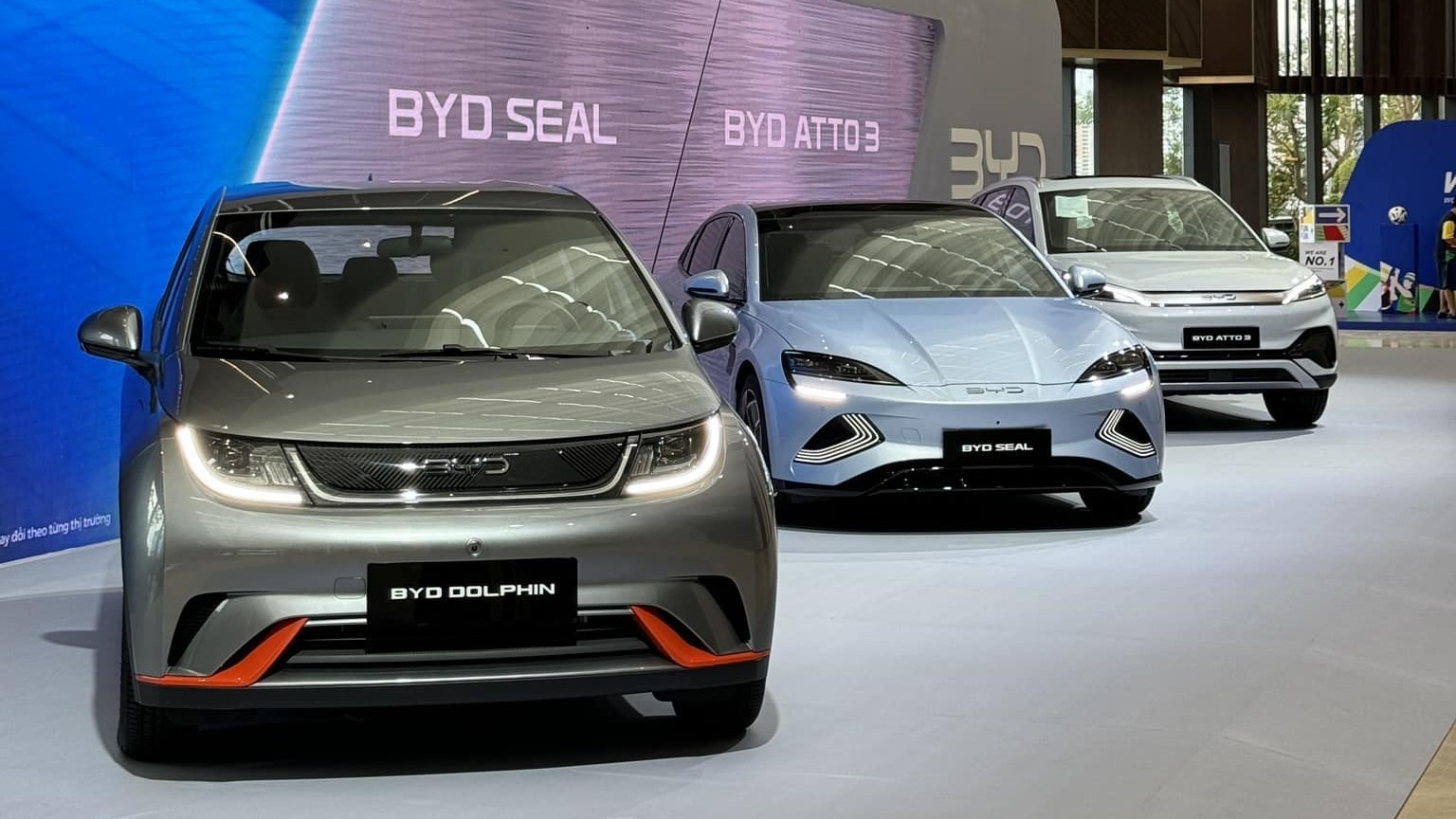 BYD chính thức công bố giá bán ba mẫu xe tại Việt Nam