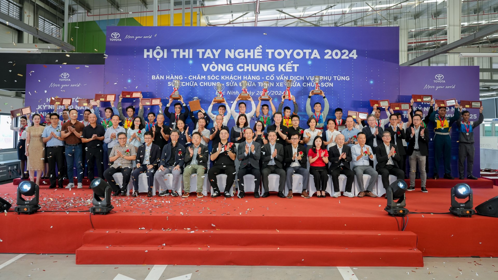 Chung kết Hội thi tay nghề Toyota 2024