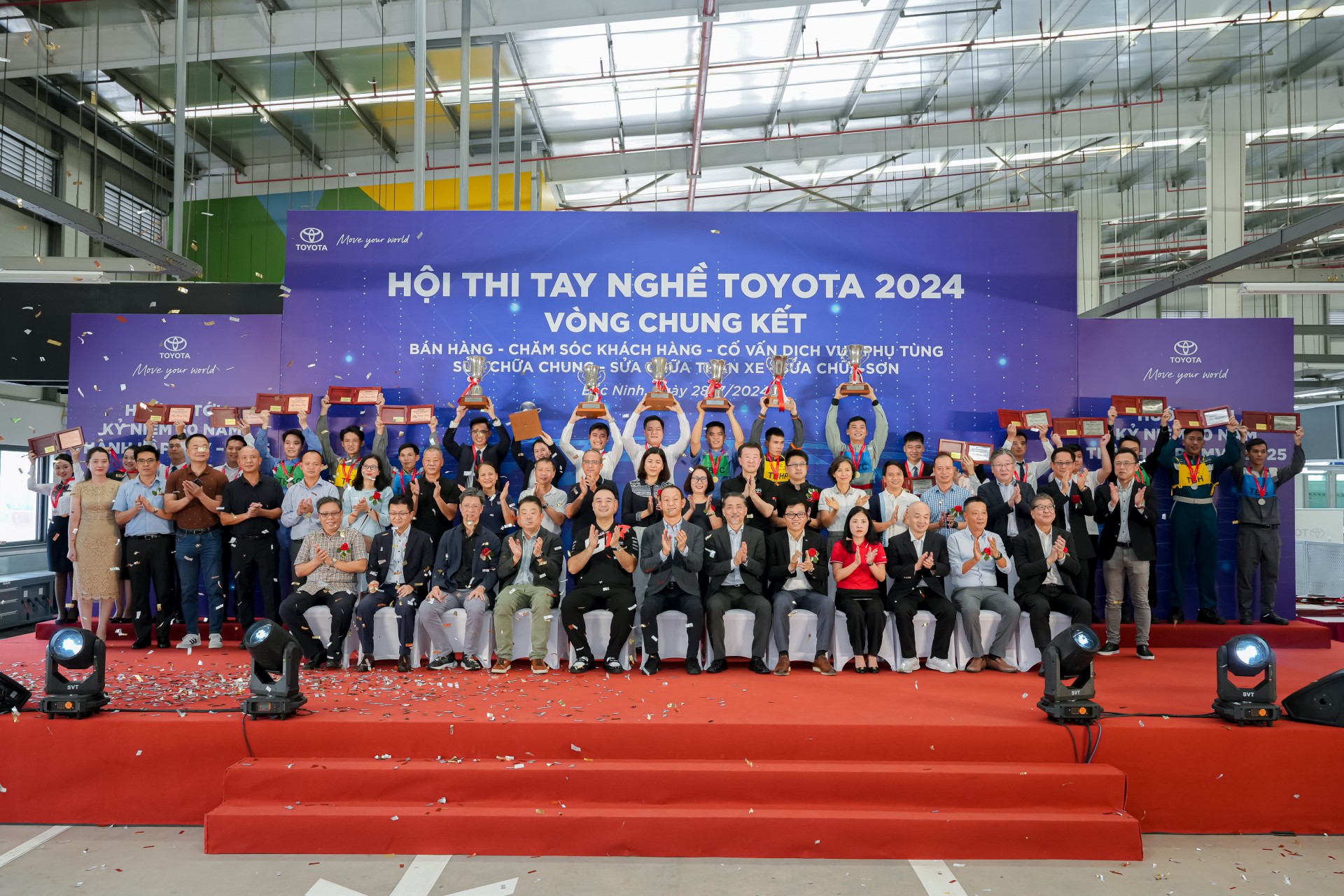 Chung kết Hội thi tay nghề Toyota 2024