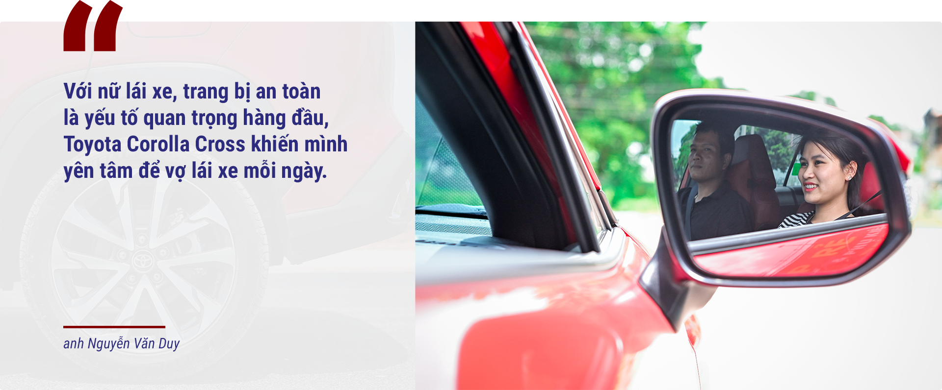 “Toyota Corolla Cross 1.8V là sự lựa chọn hoàn toàn đúng đắn” “Toyota Corolla Cross 1.8V là sự lựa chọn hoàn toàn đúng đắn”