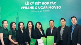 vpbank hop tac cung carpla mitsubishi ucar moveo binh duong va mitsubishi ucar g stars tao cu hich thi truong o to qua su dungc