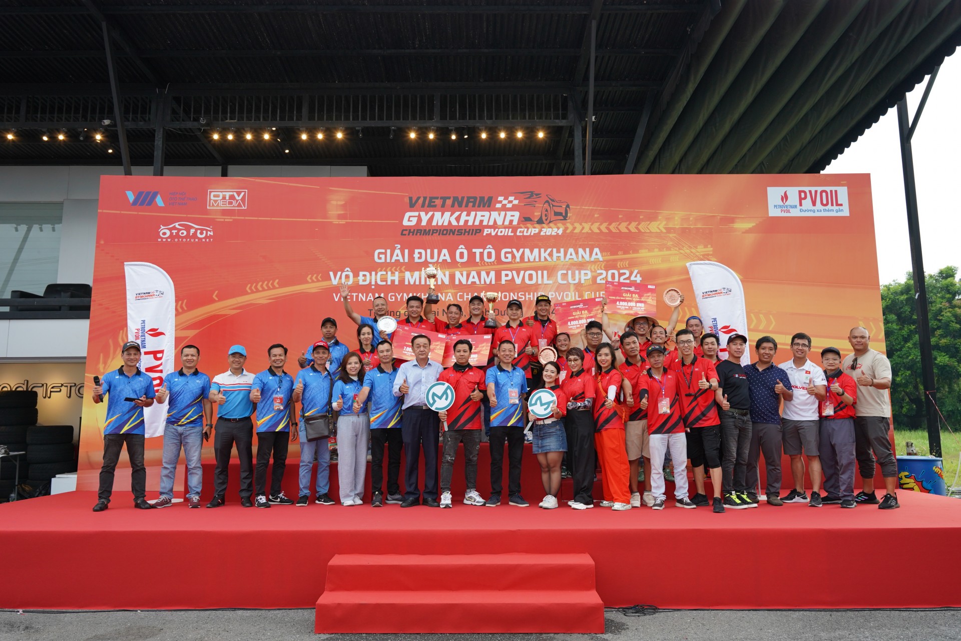 Những gương mặt xuất sắc nhất Giải đua Ô tô Gymkhana Vô địch Miền nam PVOIL Cup 2024 lộ diện