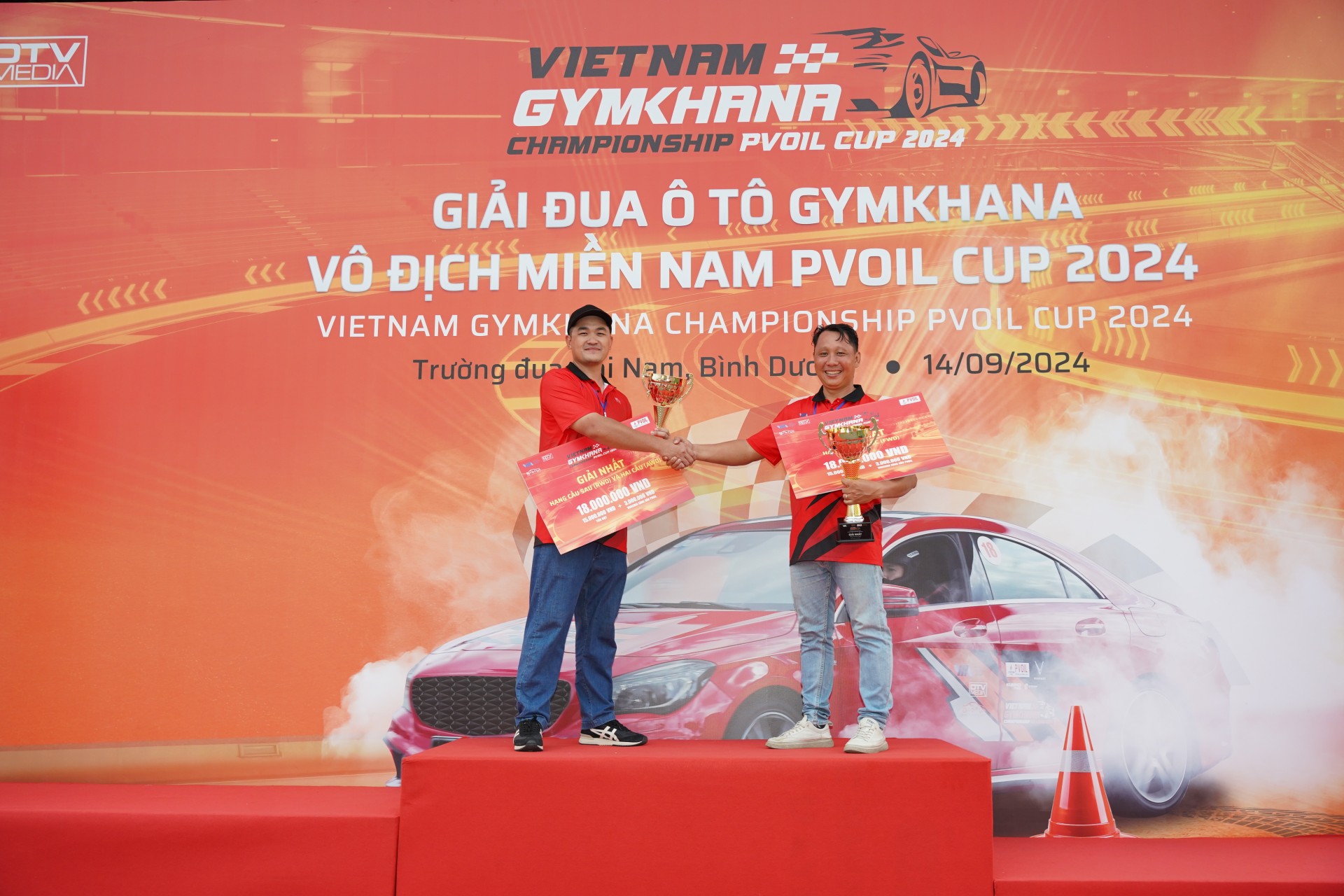 Những gương mặt xuất sắc nhất Giải đua Ô tô Gymkhana Vô địch Miền nam PVOIL Cup 2024 lộ diện