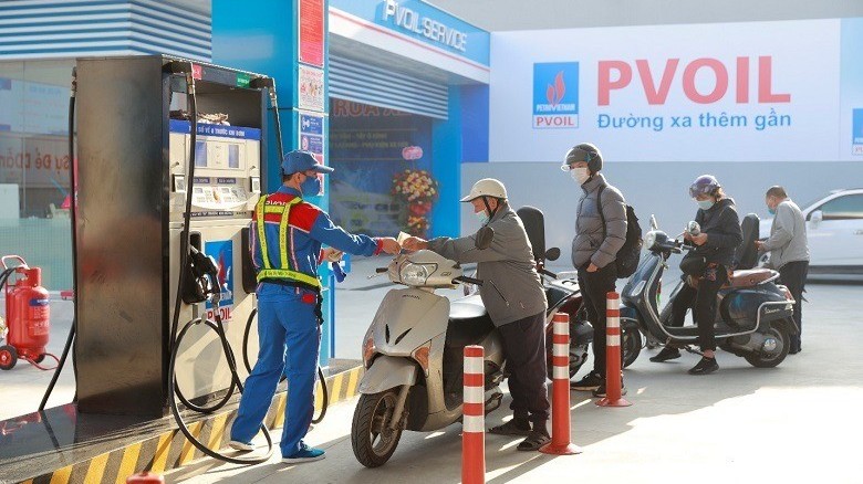 Cây xăng PVOIL Hà Nội cho thanh toán bằng Momo