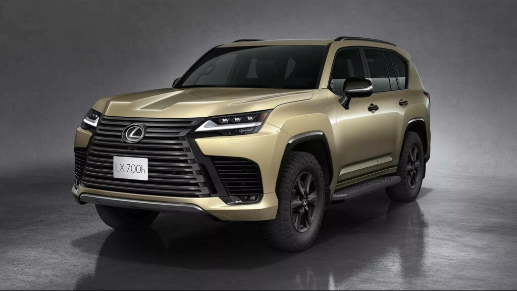 Cận cảnh Lexus LX700h 2025